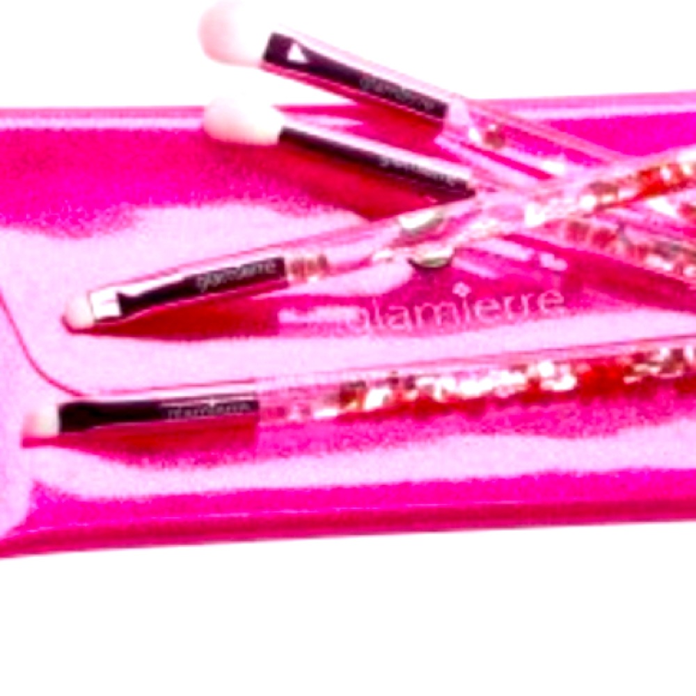 GLAMIERRE
Pink Luxe Glitter Eye Brush Collection
